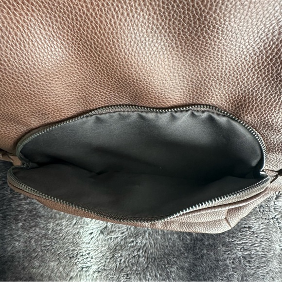 Zara Faux Leather Zippered Backpack - Picture 7 of 8